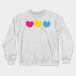 Pansexual pride flag Crewneck Sweatshirt